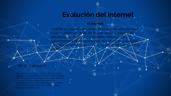 evolucion de internet by Edwin Samir Quiroga Peña on Prezi