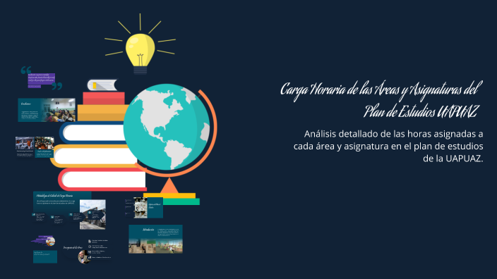 Carga Horaria de las Áreas y Asignaturas del Plan de Estudios UAPUAZ by ...