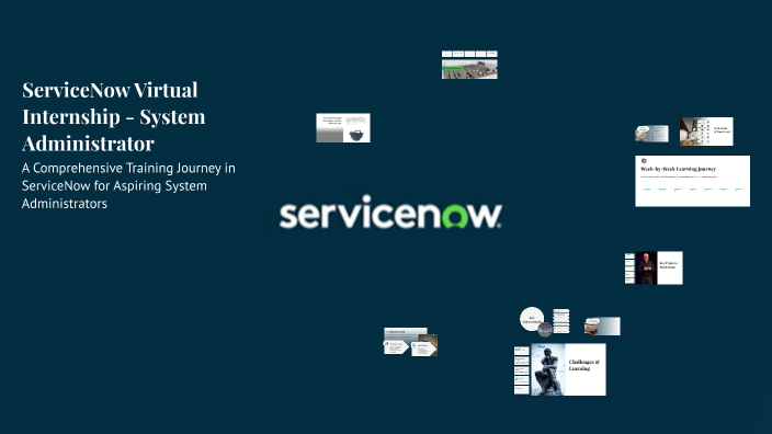 ServiceNow Virtual Internship - System Administrator by Chaitrali on Prezi