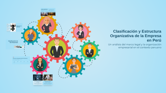 Clasificación y Estructura Organizativa de la Empresa en Perú by ...