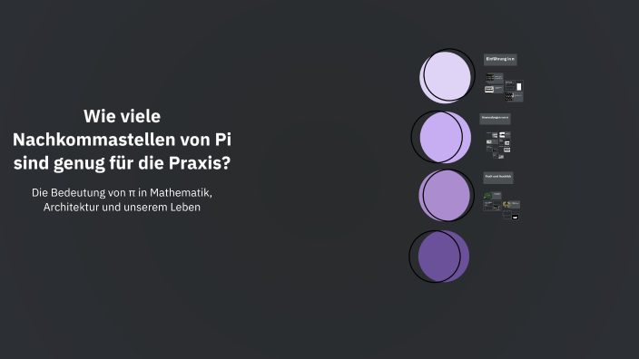 Wie Viele Nachkommastellen Von Pi Sind Bekannt prezi.com