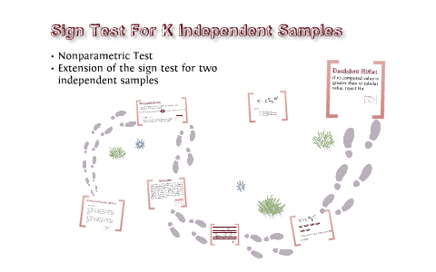 Sign Test for K Independent Samples by ma. donna chavenia on Prezi
