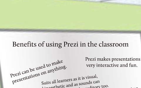 benefits of using prezi for presentation