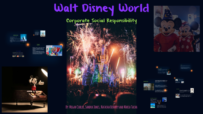 BUSI2053 Walt Disney World Corporate Social Responsibility by Natasha ...