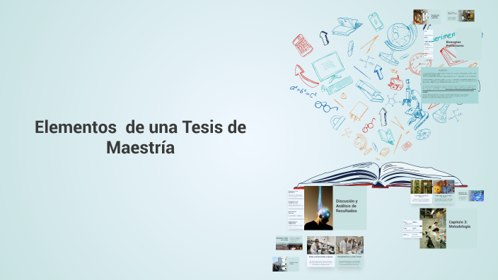 Elementos Esenciales de una Tesis de Maestría by Francisco Martinez on ...
