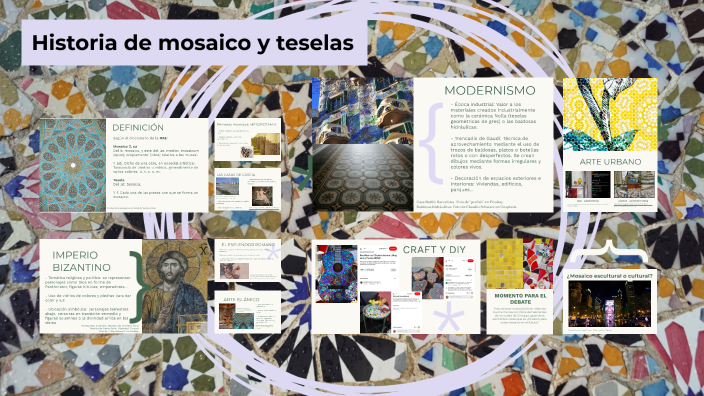 Historia del mosaico by Clara Beltrá on Prezi Next