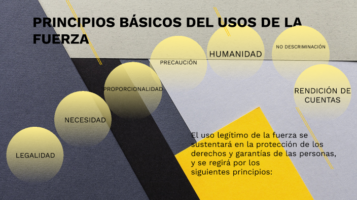 PRINCIPIOS DE USOS DE LA FUERZA by john lopez on Prezi
