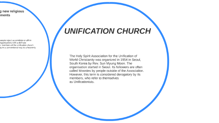 The Holy Spirit Association for the Unification of World Chr by anam