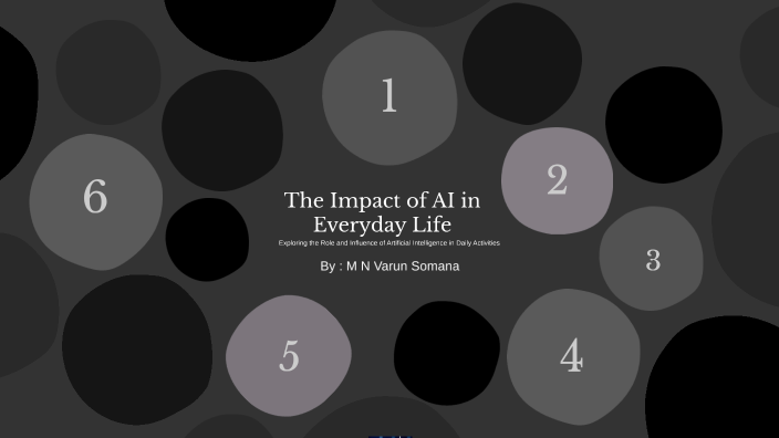 The Impact of AI in Everyday Life by M N SOMANNA on Prezi