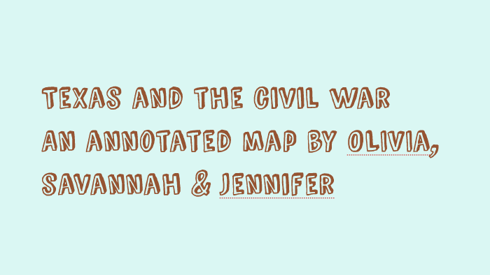 Civil War Annotated Map by Savannah Moore on Prezi
