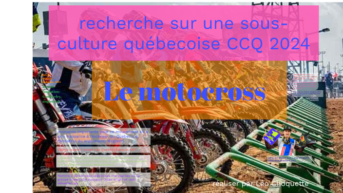 Le motocross by Léo Choquette on Prezi