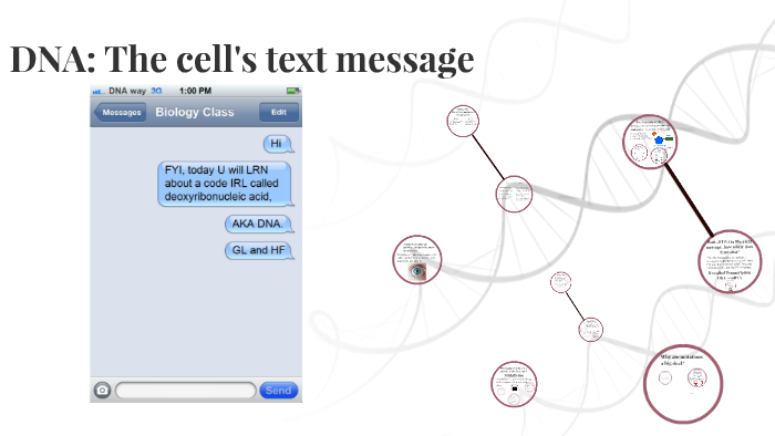 DNA: The cell's text message by Rebecca Parratt on Prezi