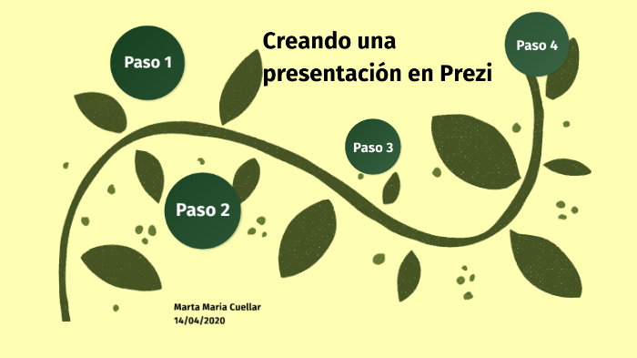 Pasos para crear una presentación en prezi by Marta Cuellar on Prezi