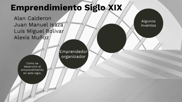 Emprendimiento siglo XIX by Alan Diverney Calderon Salazar on Prezi