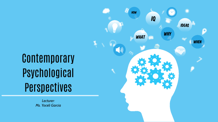 Contemporary Psychological Perspectives By Yoceli García On Prezi