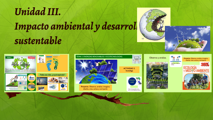 Impacto ambiental y desarrollo sustentable by Lorena Morales on Prezi