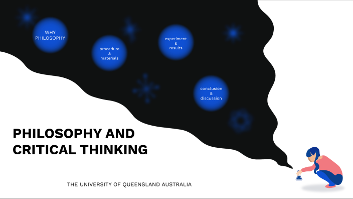 illustrate the link between philosophy and critical thinking
