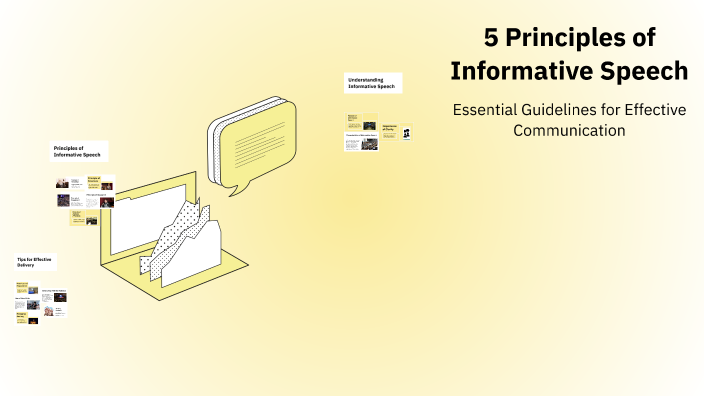 5 Principles of Informative Speech by Shane Wachowicz on Prezi