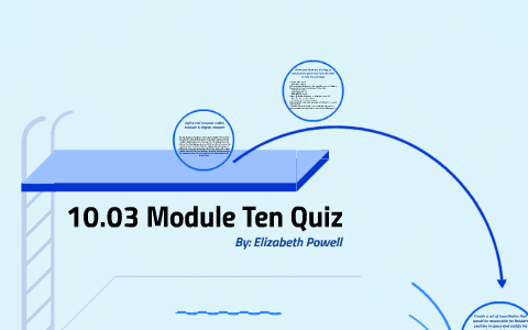 10.03 Module Ten Quiz by Elizabeth Powell on Prezi