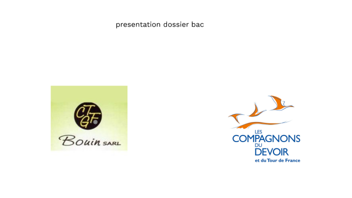 bac pro dossier chef d oeuvre by louann heurbize on Prezi