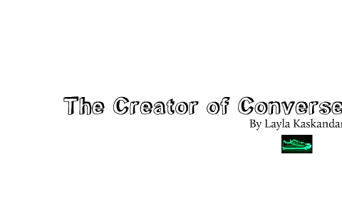 creator of converse