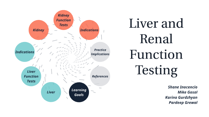 Liver and Renal Functions by Pardeep Grewal on Prezi