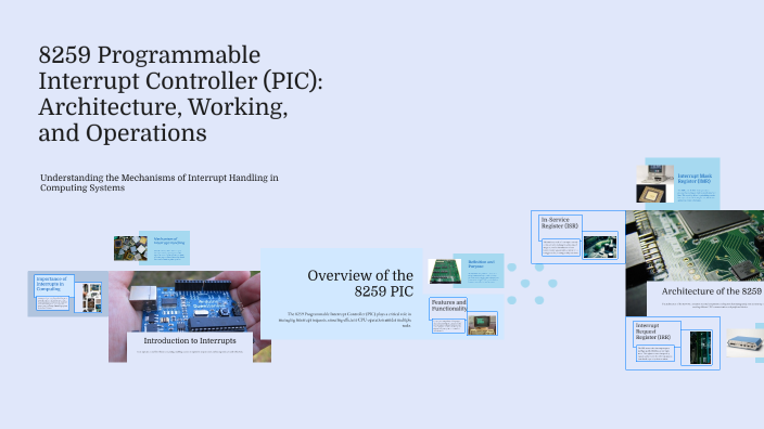 8259 Programmable Interrupt Controller (PIC): Architecture, Working ...