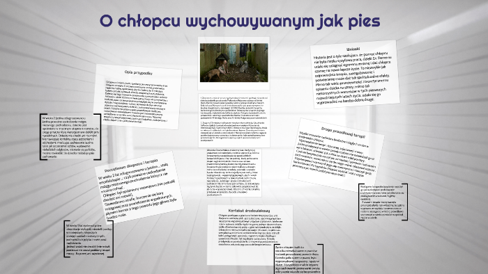 O Chłopcu Wychowywanym Jak Pies O chłopcu wychowywanym jak pies by maja janiak on Prezi