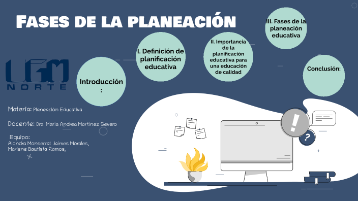 Fases de la planeación by ALONDRA MONSERRRAT JAIMES MORALES on Prezi