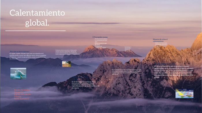 calentamiento global by Aranza Cerino Juarez on Prezi