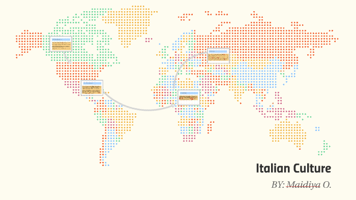 The name Italy comes from the word italia, meaning “calf lan by maidiya