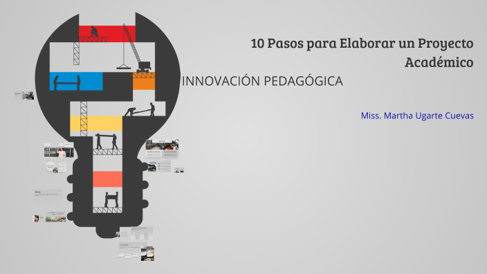 10 Pasos para Elaborar un Proyecto Académico by Martha Ugarte on Prezi