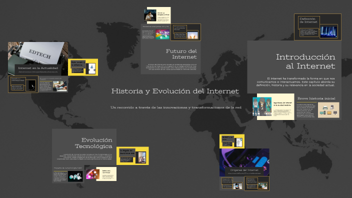 Historia y Evolución del Internet by VALERIA ALEJANDRA CANAS MATA on Prezi