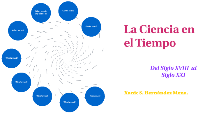 La ciencia en el Tiempo by Xanic Hernandez Mena on Prezi