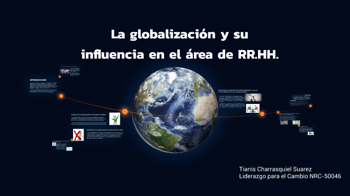 La globalización y su inluencia en el área de RRHH by Tania ...