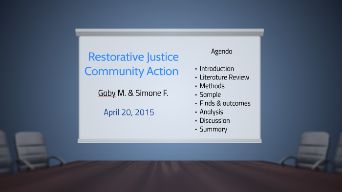 Restorative Justice Community Action By Simone Fuller On Prezi