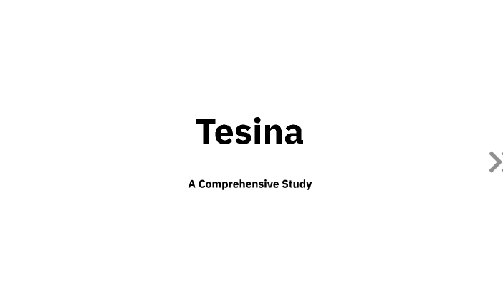 Tesina by ANTONIO CRISCI on Prezi