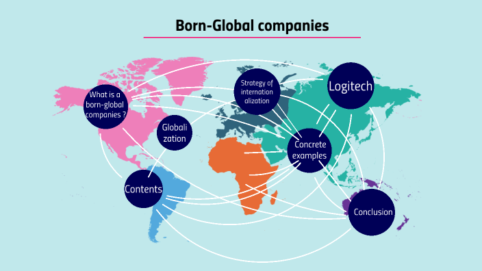 research the origin and history of a global company