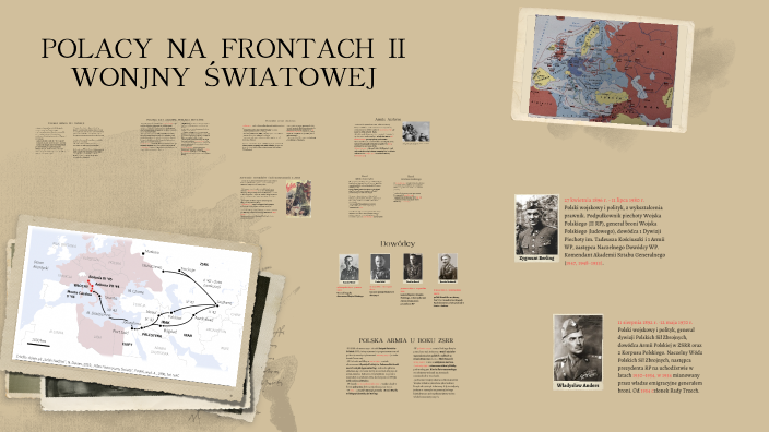 POLACY NA FRONTACH II WOJNY ŚWIATOWEJ by Wiktoria Kalinowska on Prezi