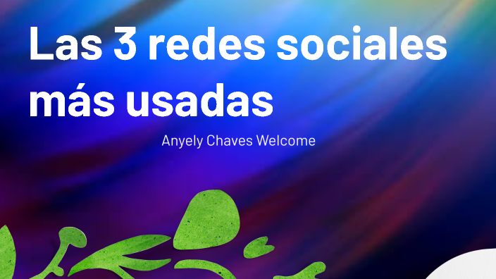 Las redes sociales by Anyely Chaves on Prezi