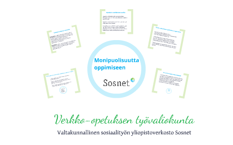 Sosnetin Verkko-opetuksen Työvaliokunnalta By Mari Suonio On Prezi