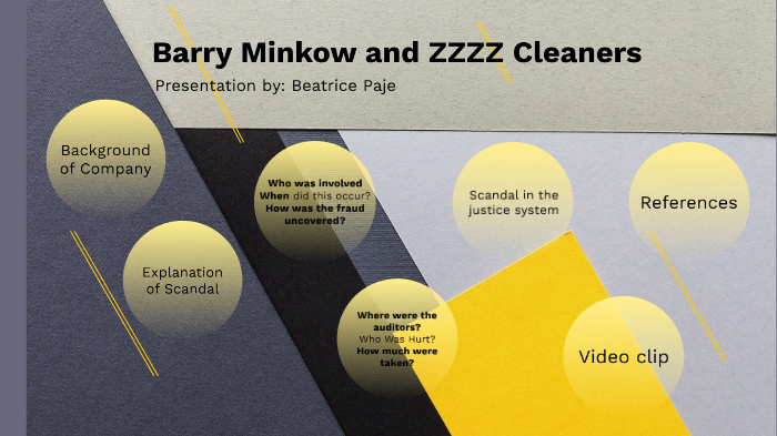 Barry Minkow and ZZZZ Cleaners by Beatrice Paje on Prezi