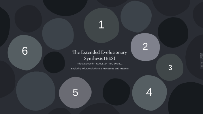 The Extended Evolutionary Synthesis (EES) by Trisha Sumanth on Prezi