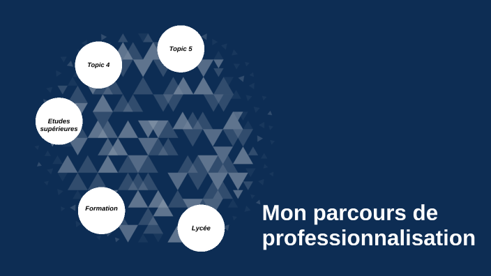 Professionalisation Parcours de professionalisation by Chaima ANTOY KASSIM on Prezi