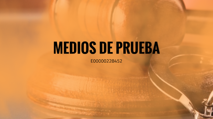 Medios De Prueba By Belén Tello On Prezi 2265