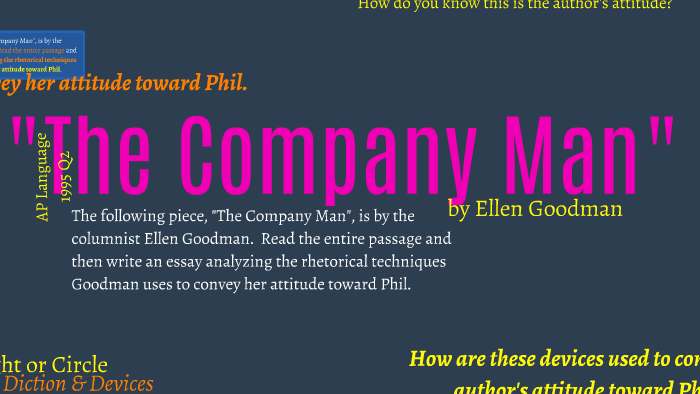 goodman the company man