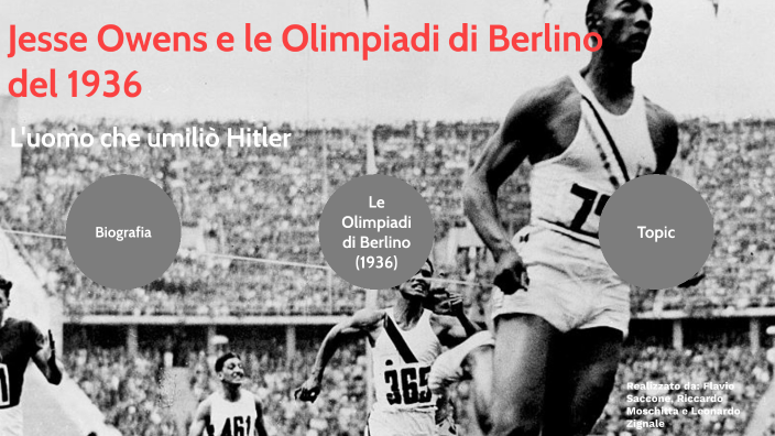 Le Olimpiadi Di Berlino Del 1936 Jesse Owens, le Olimpiadi di Berlino 1936 by Flavio Saccone