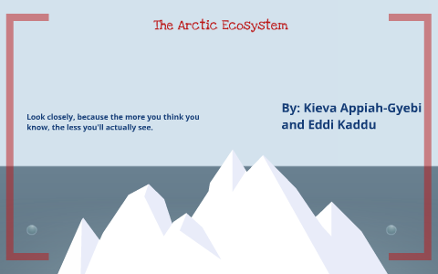 The Arctic Ecosystem by Kieva Appiah-Gyebi on Prezi