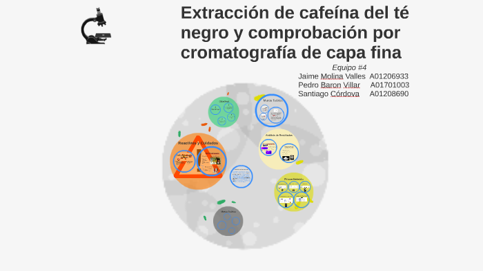 Extraccion De Cafeina Del Te Negro