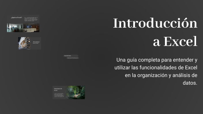 Introducción a Excel by usuario 0 on Prezi